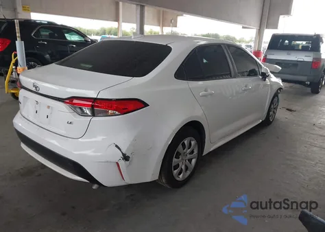 2020 Toyota Corolla Le z USA, uszkodzony, nr VIN JTDEPRAE9LJ028524